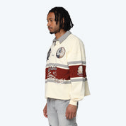 Ivy Rugby L/S Tee - Chalk