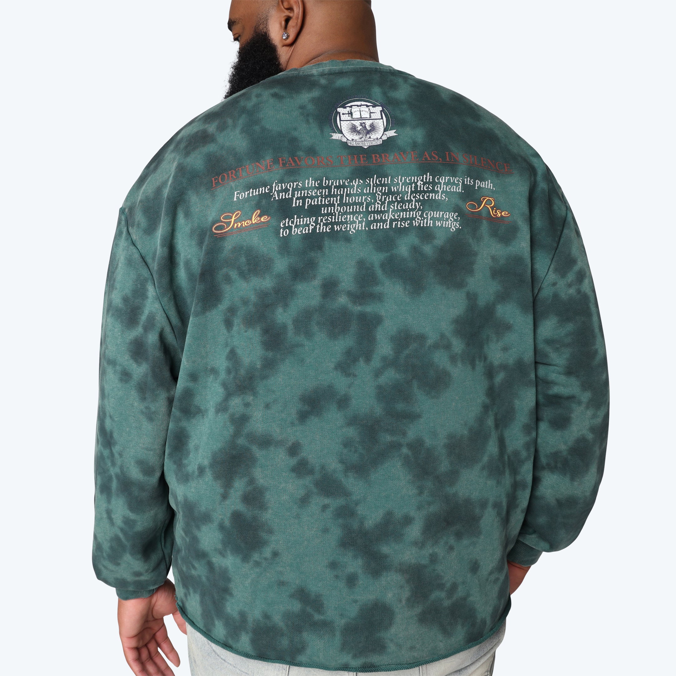 Big and Tall - Magnificence French Terry Crewneck - June Bug