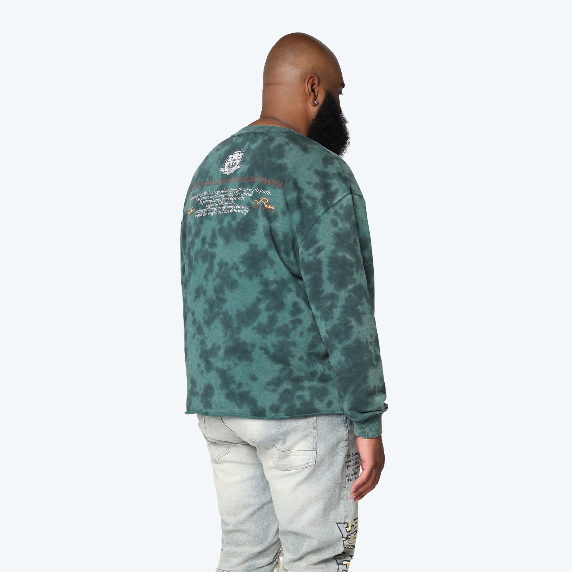 Big and Tall - Magnificence French Terry Crewneck - June Bug