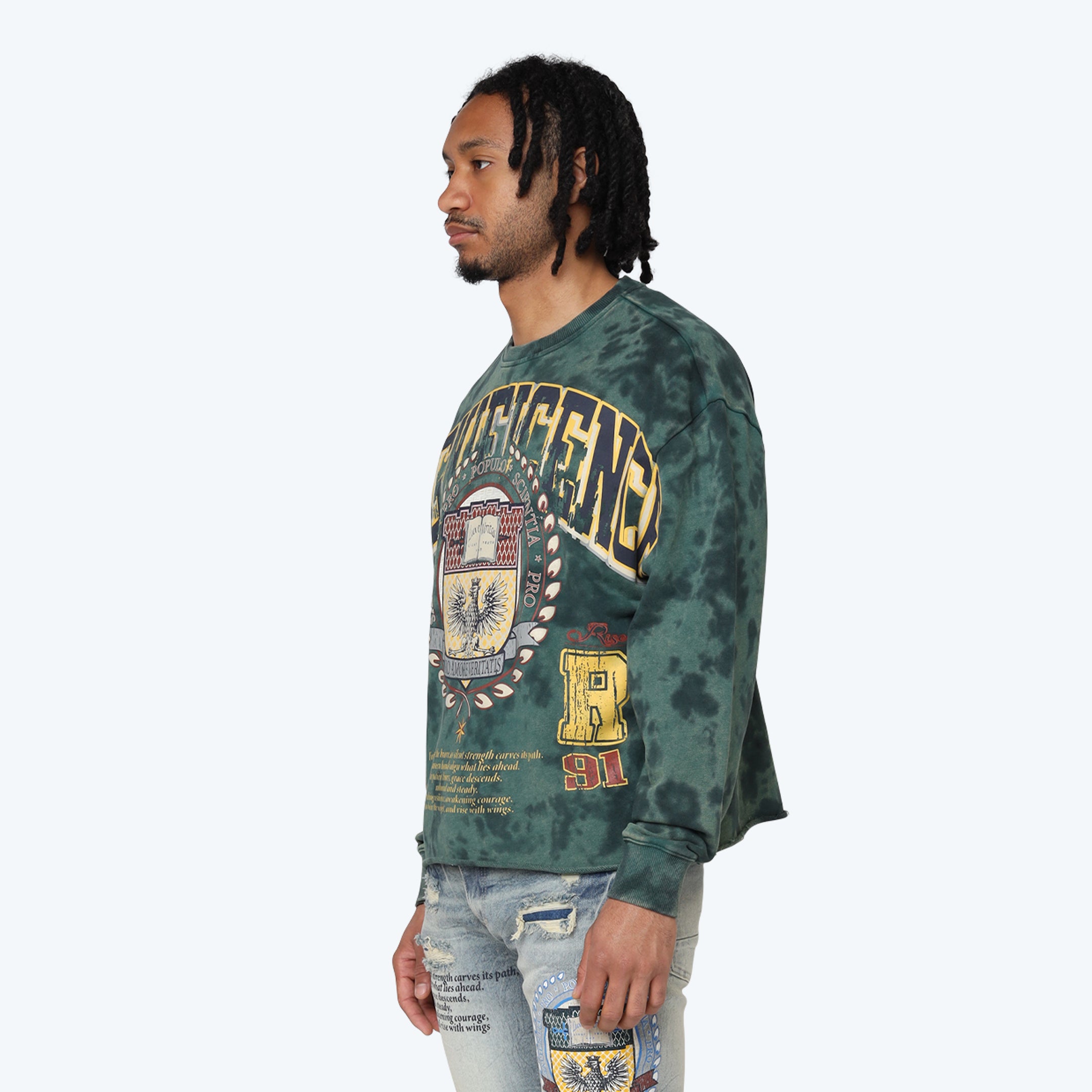 Magnificence French Terry Crewneck - June Bug