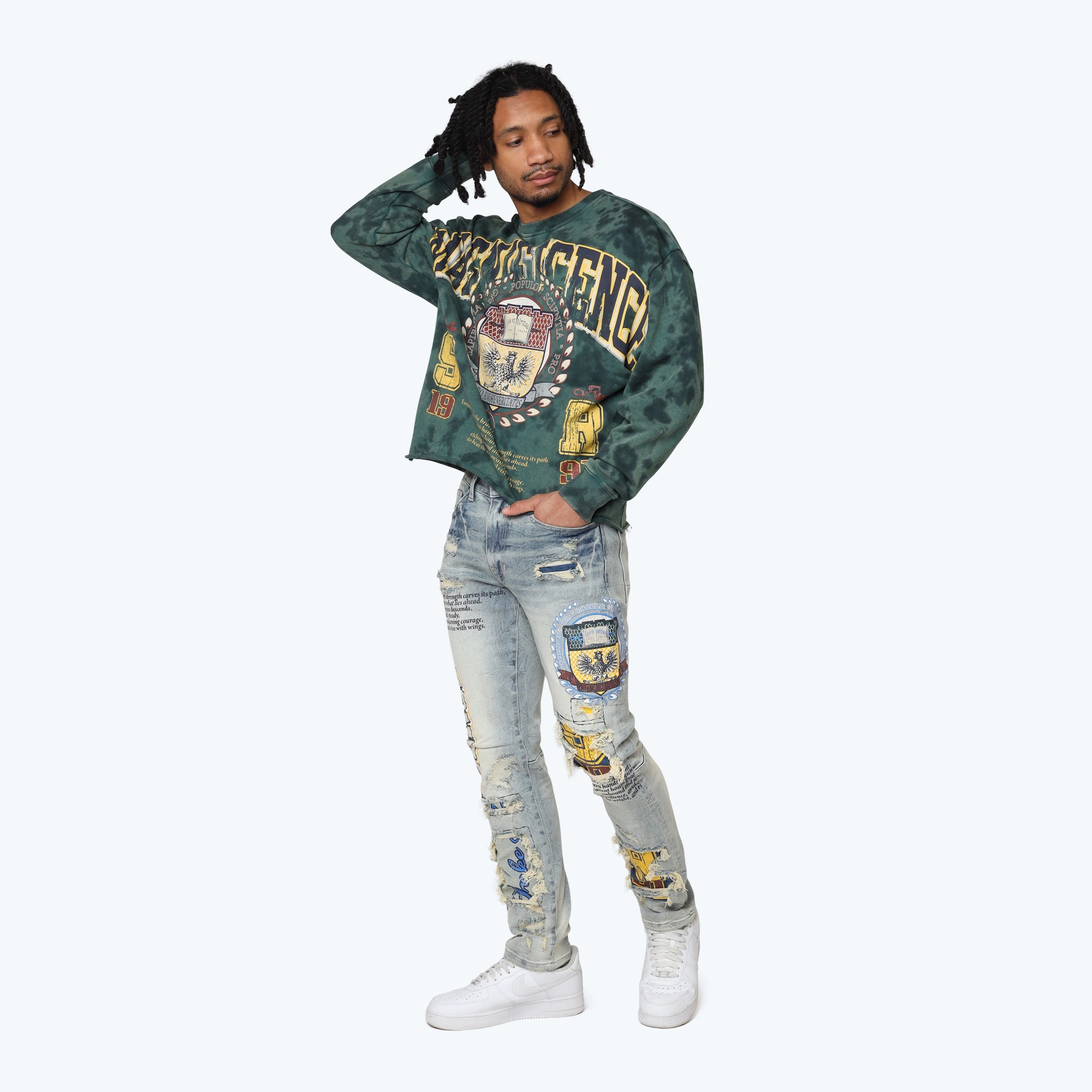 Magnificence French Terry Crewneck - June Bug