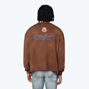 Magnificence French Terry Crewneck - Mustang