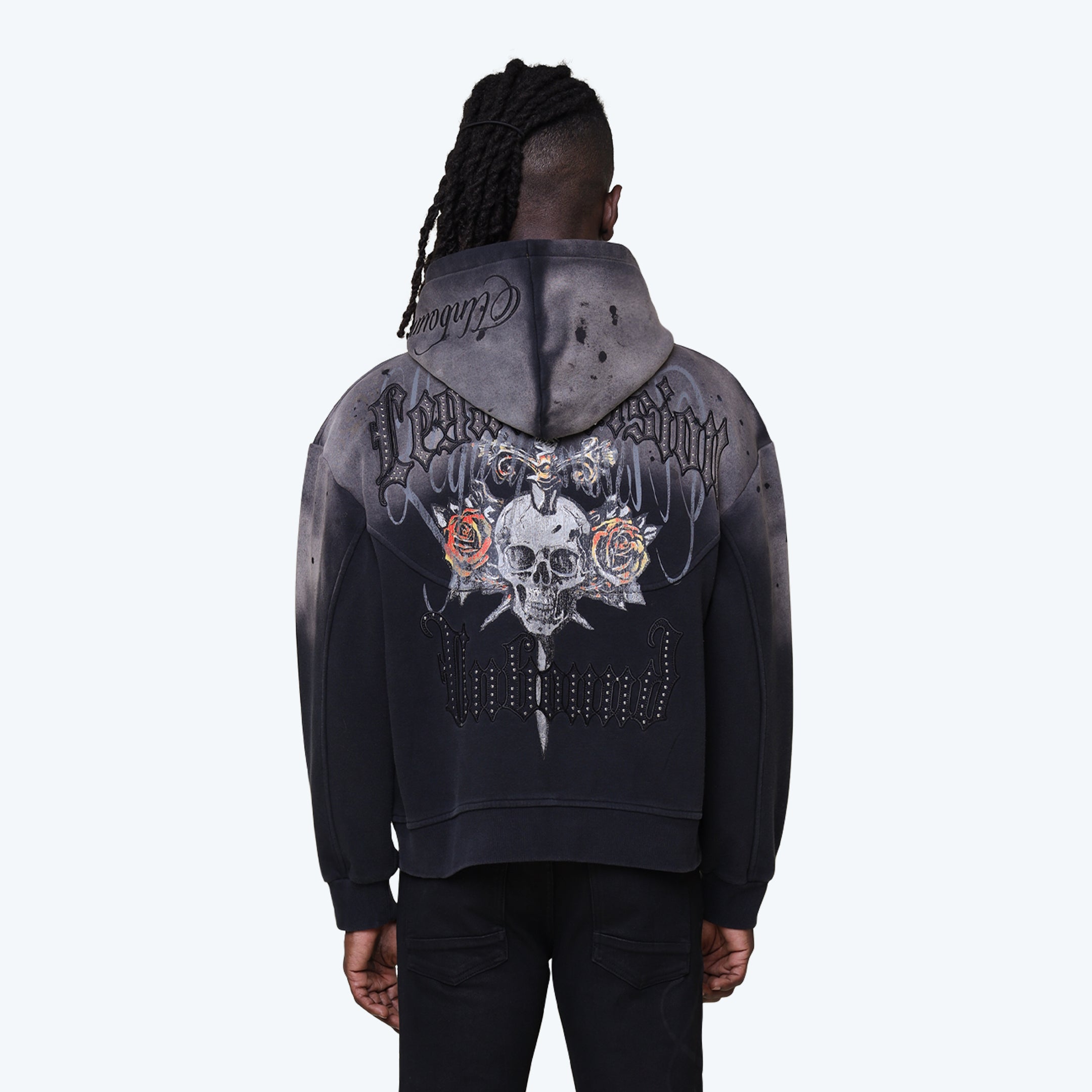 Oversized Legacy Vision Hoodie - Black
