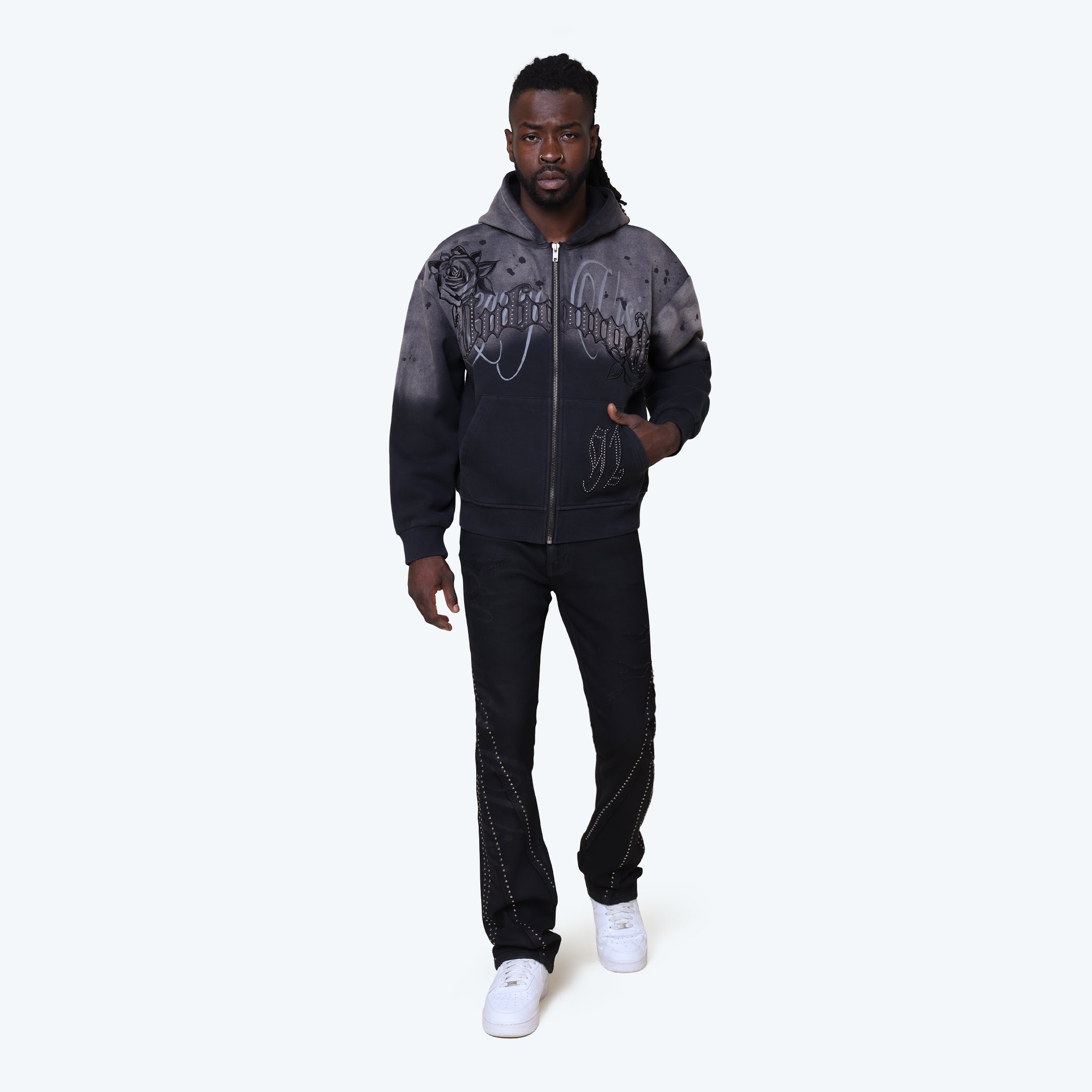 Oversized Legacy Vision Hoodie - Black