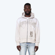 Oversized Legacy Vision Hoodie - Light Khaki