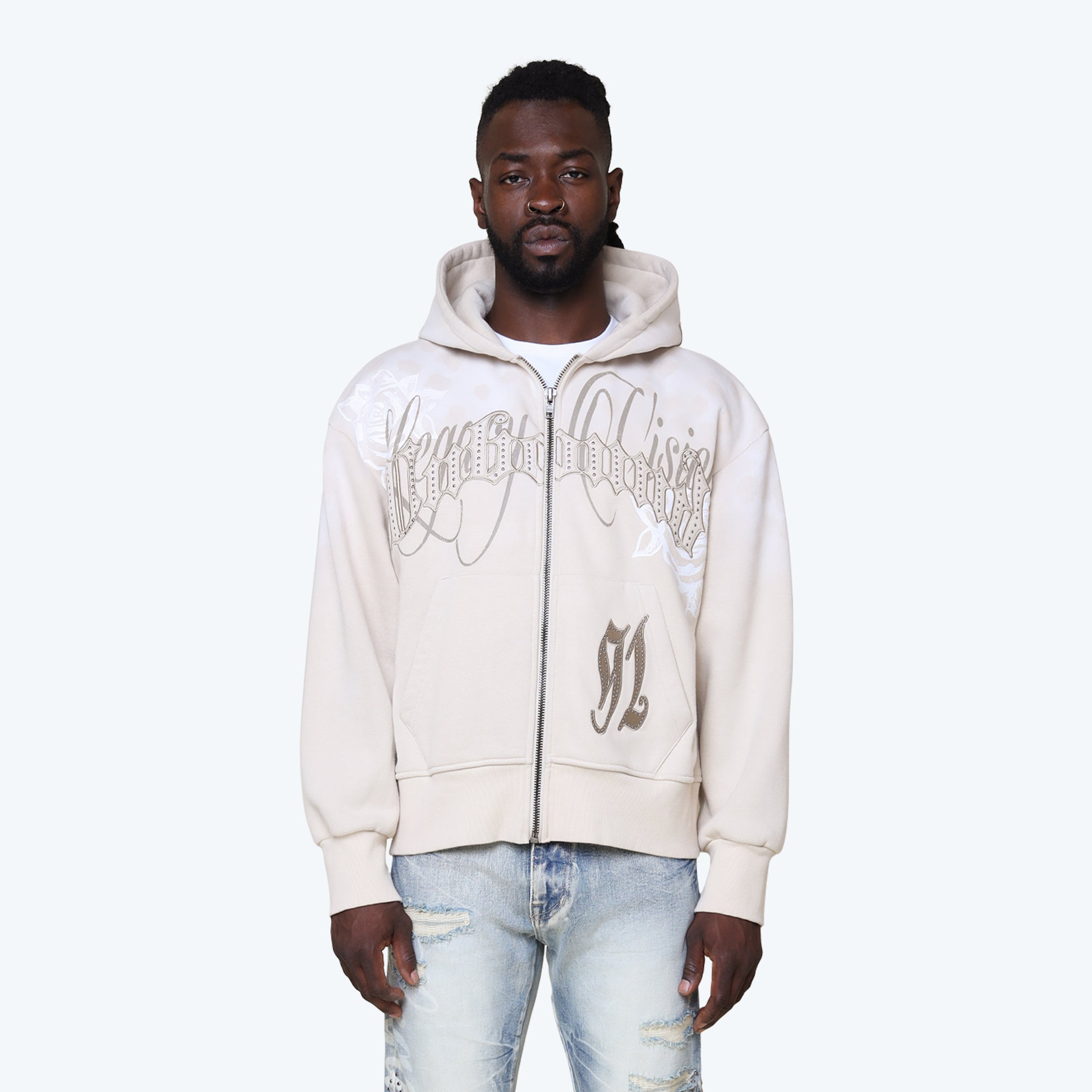 Oversized Legacy Vision Hoodie - Light Khaki