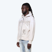 Oversized Legacy Vision Hoodie - Light Khaki