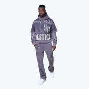 Stacked Luxe Club Fleece Pants - Talon