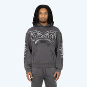 Oversized Eternity Fleece Hoodie - Asphalt