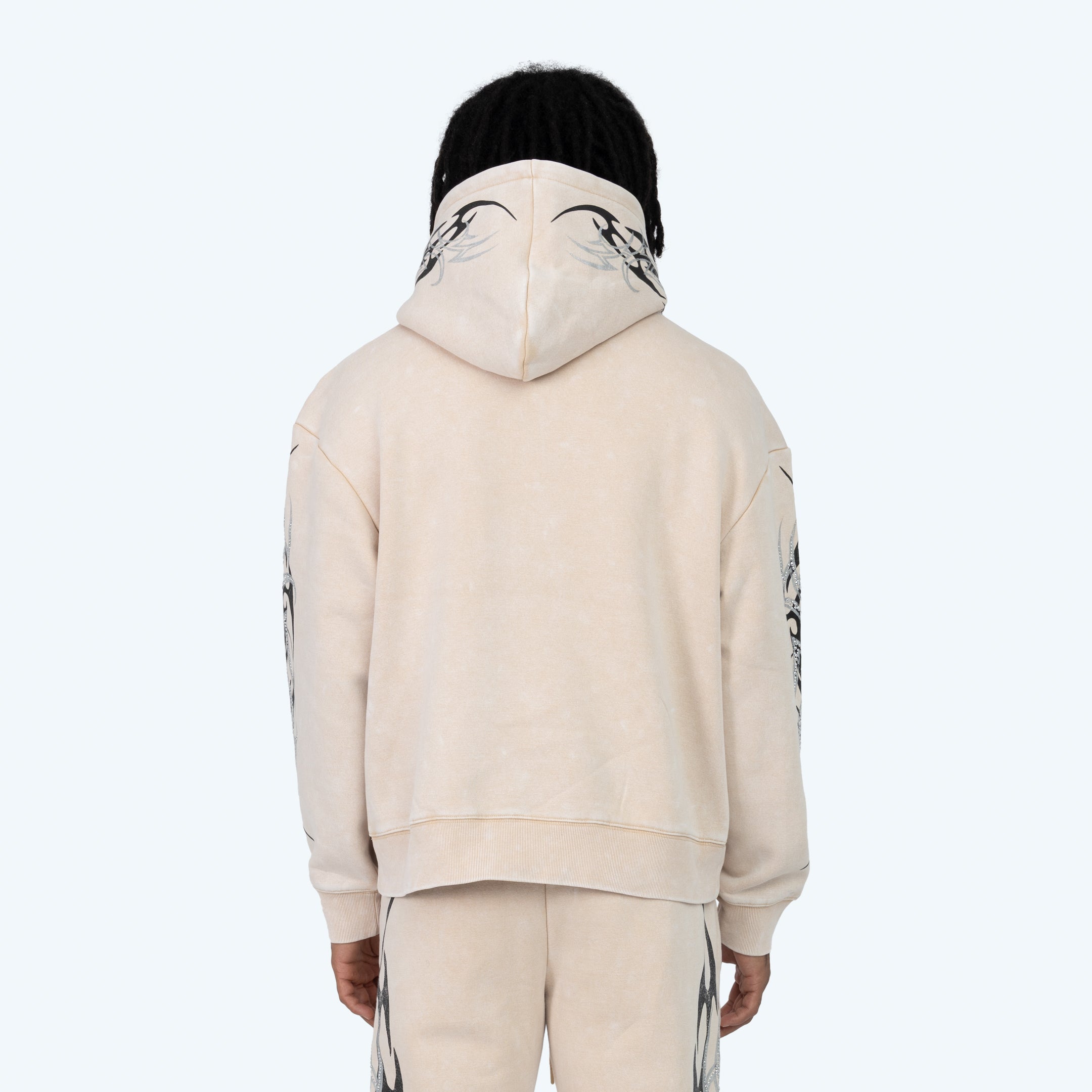 Oversized Eternity Fleece Hoodie - Clay