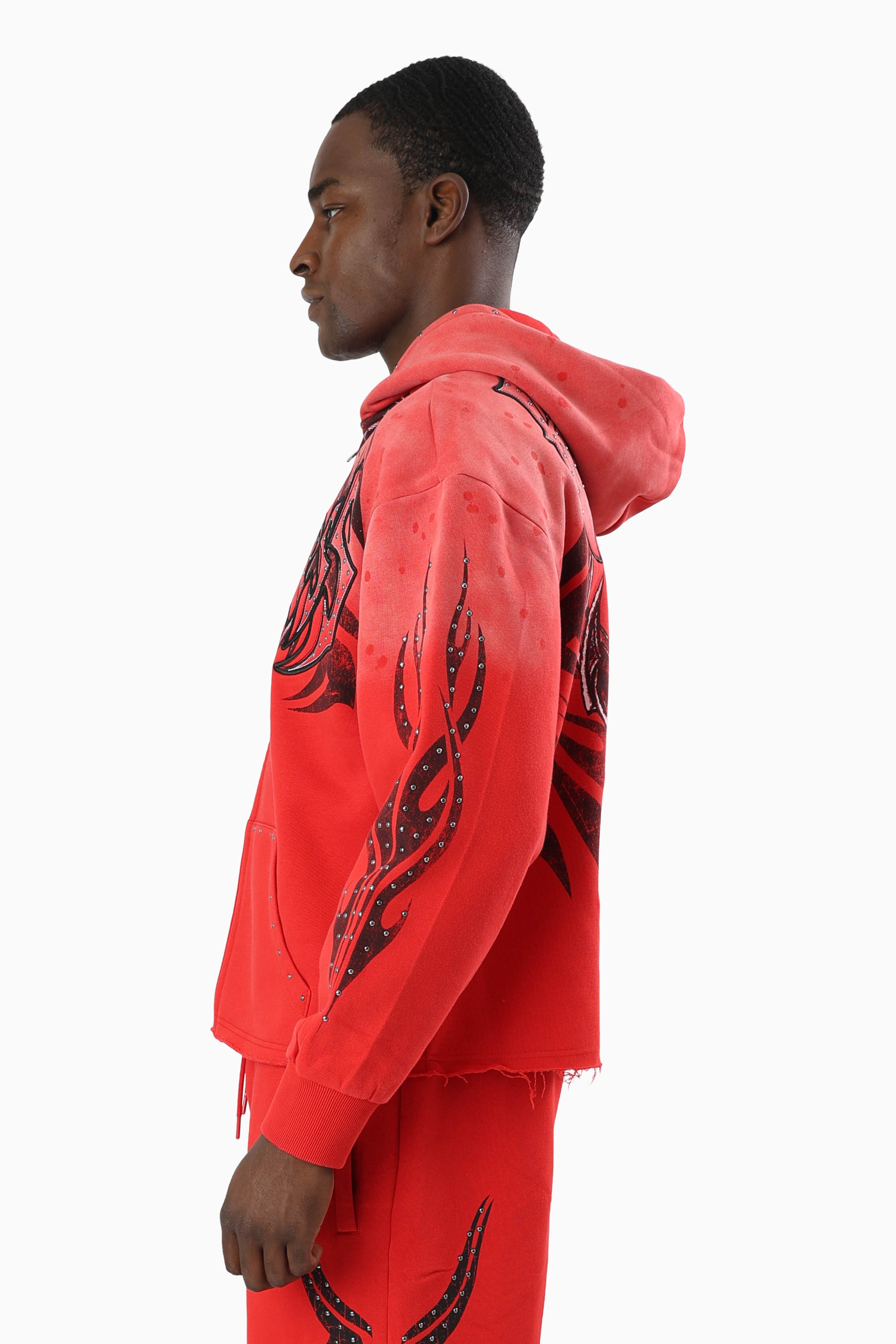 Relentless Fleece Hoodie - True Red