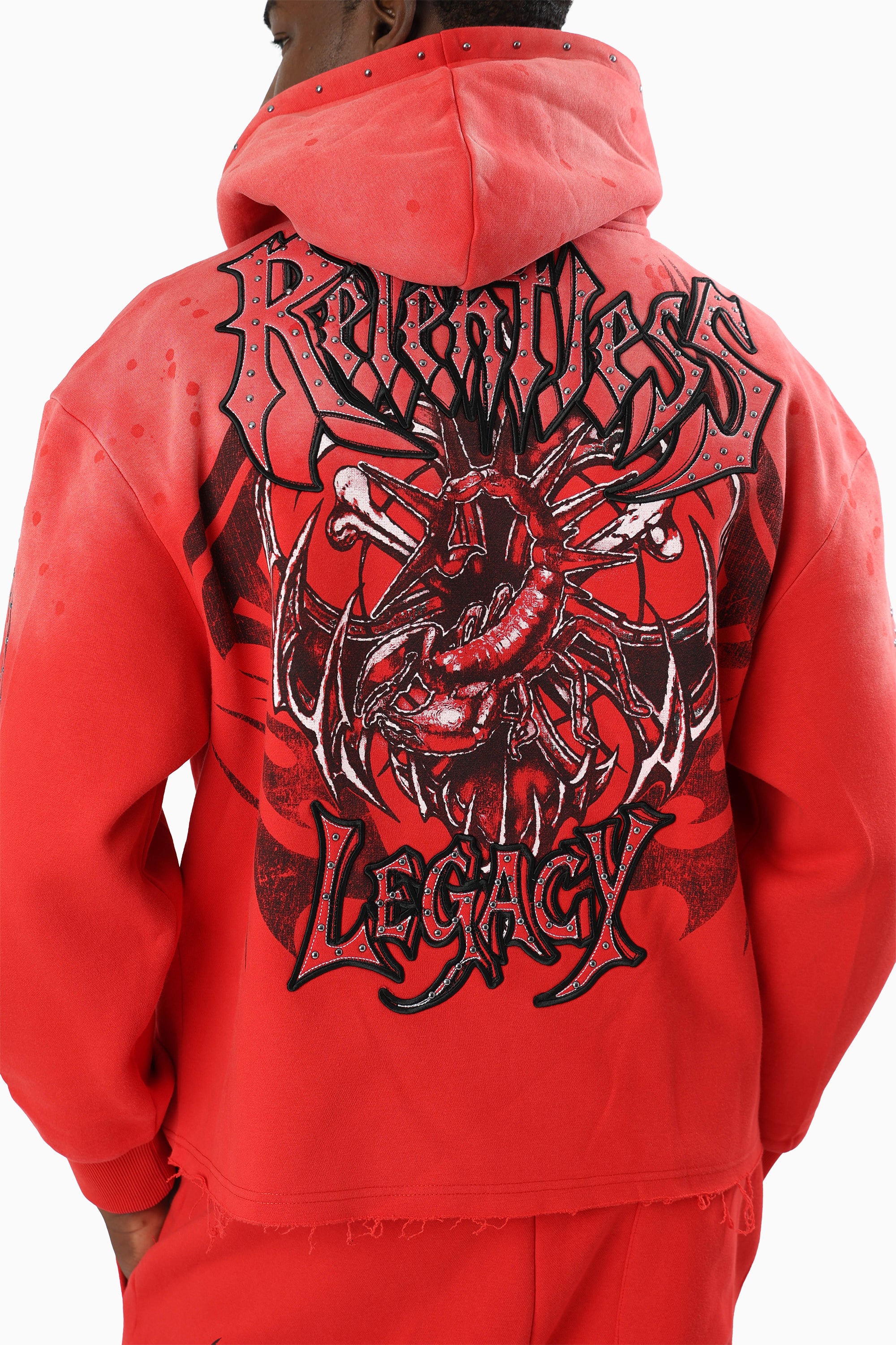Relentless Fleece Hoodie - True Red