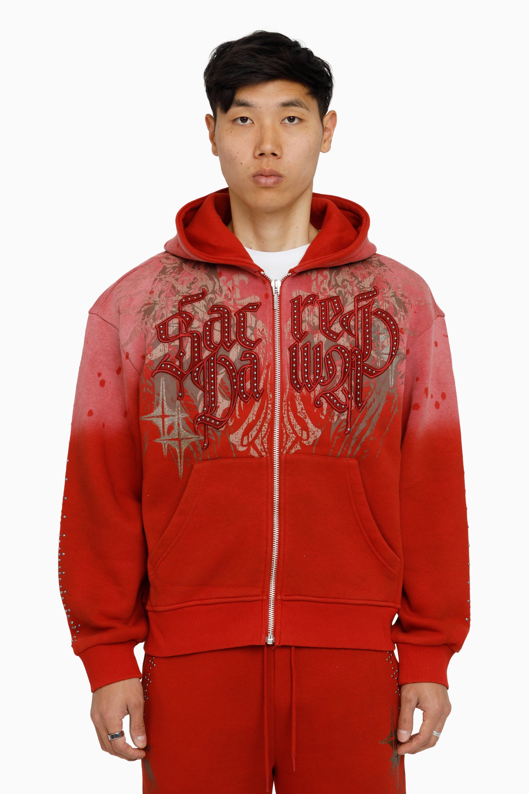 Sacred Dawn Hoodie - Cinnabar