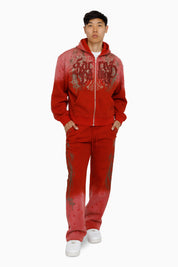 Sacred Dawn Hoodie - Cinnabar