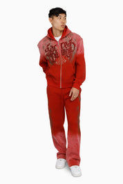 Sacred Dawn Hoodie - Cinnabar