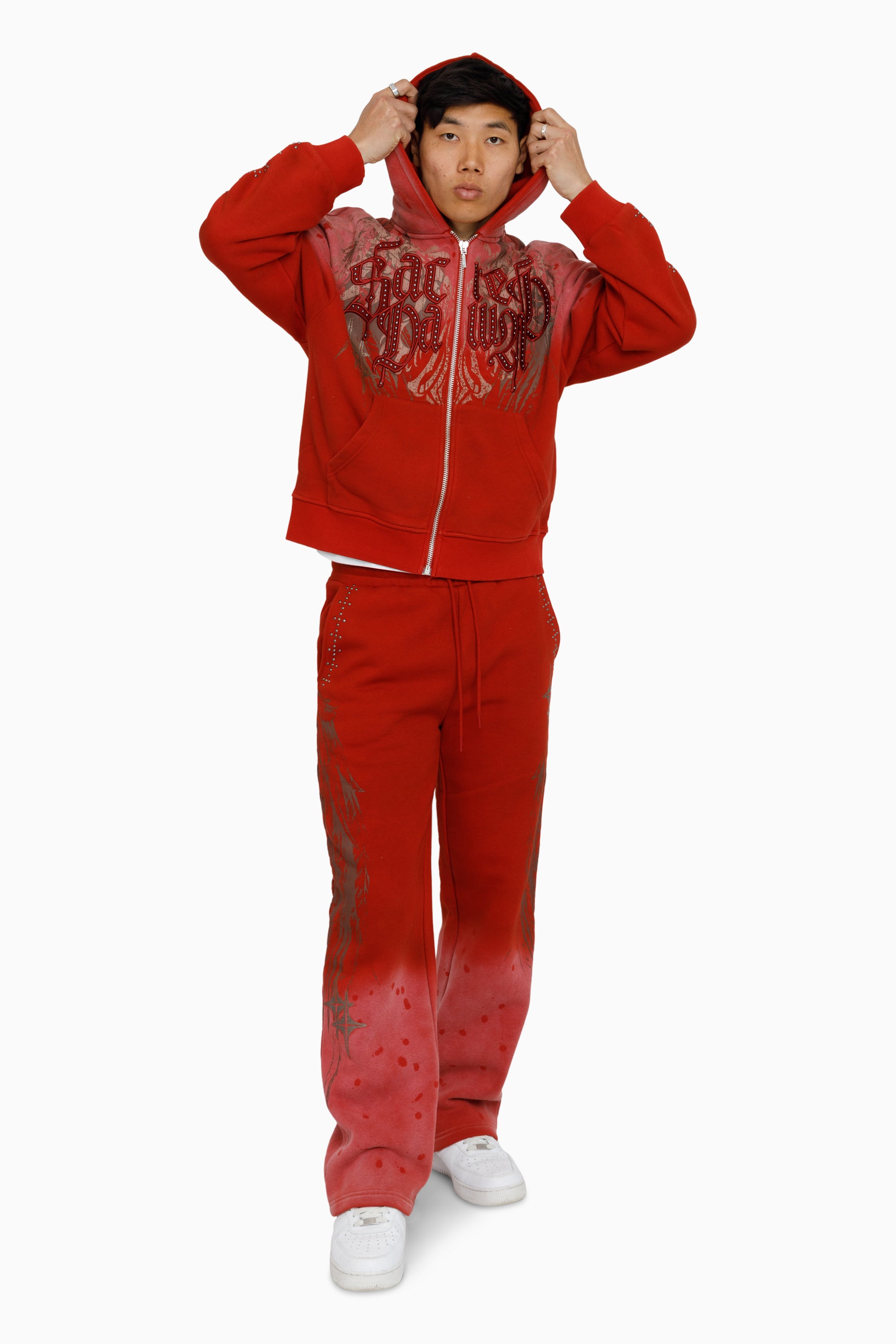 Sacred Dawn Hoodie - Cinnabar