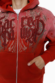 Sacred Dawn Hoodie - Cinnabar