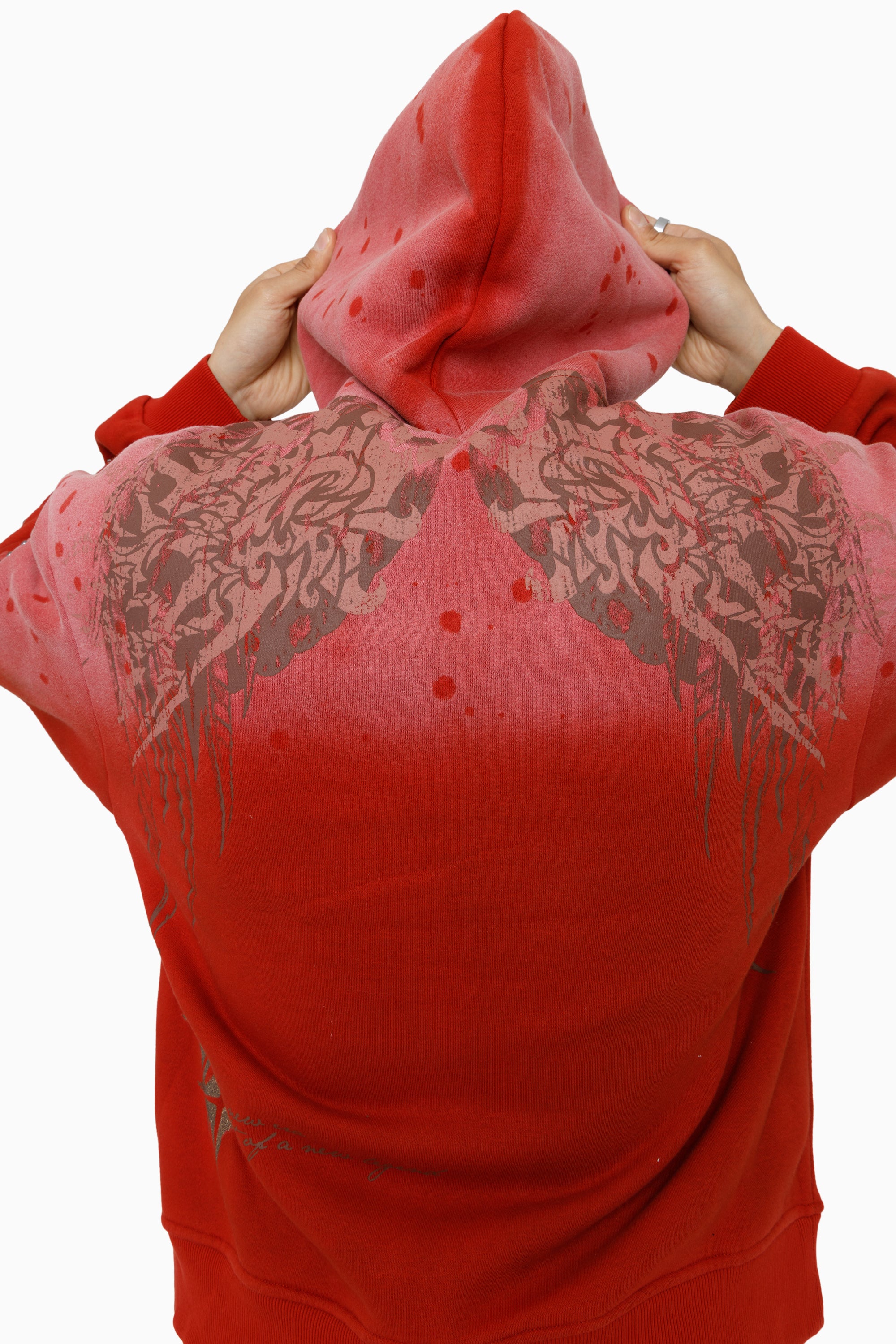 Sacred Dawn Hoodie - Cinnabar