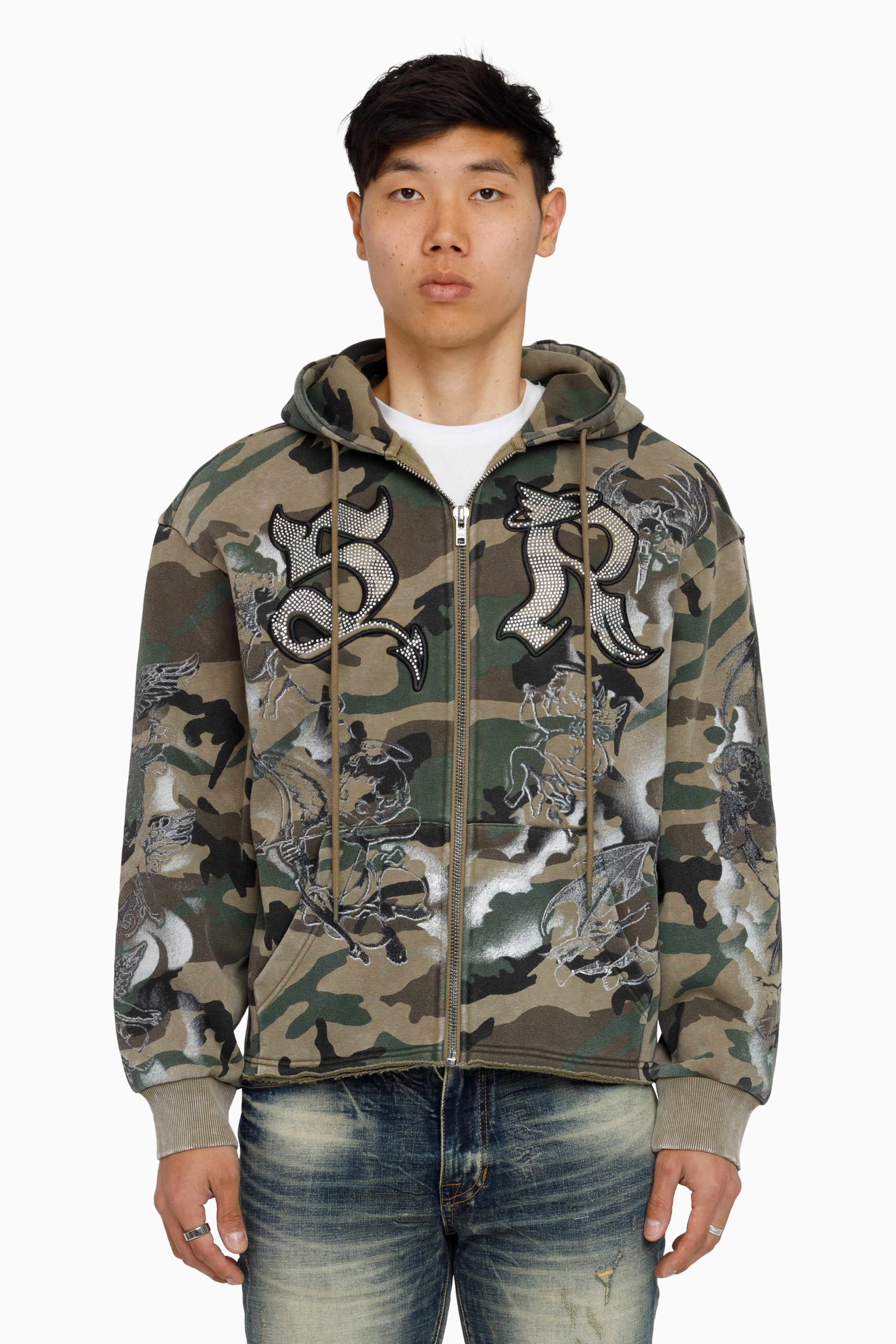 Men's Full Zip Hoodies | Premium Fleece | Smoke Rise NY