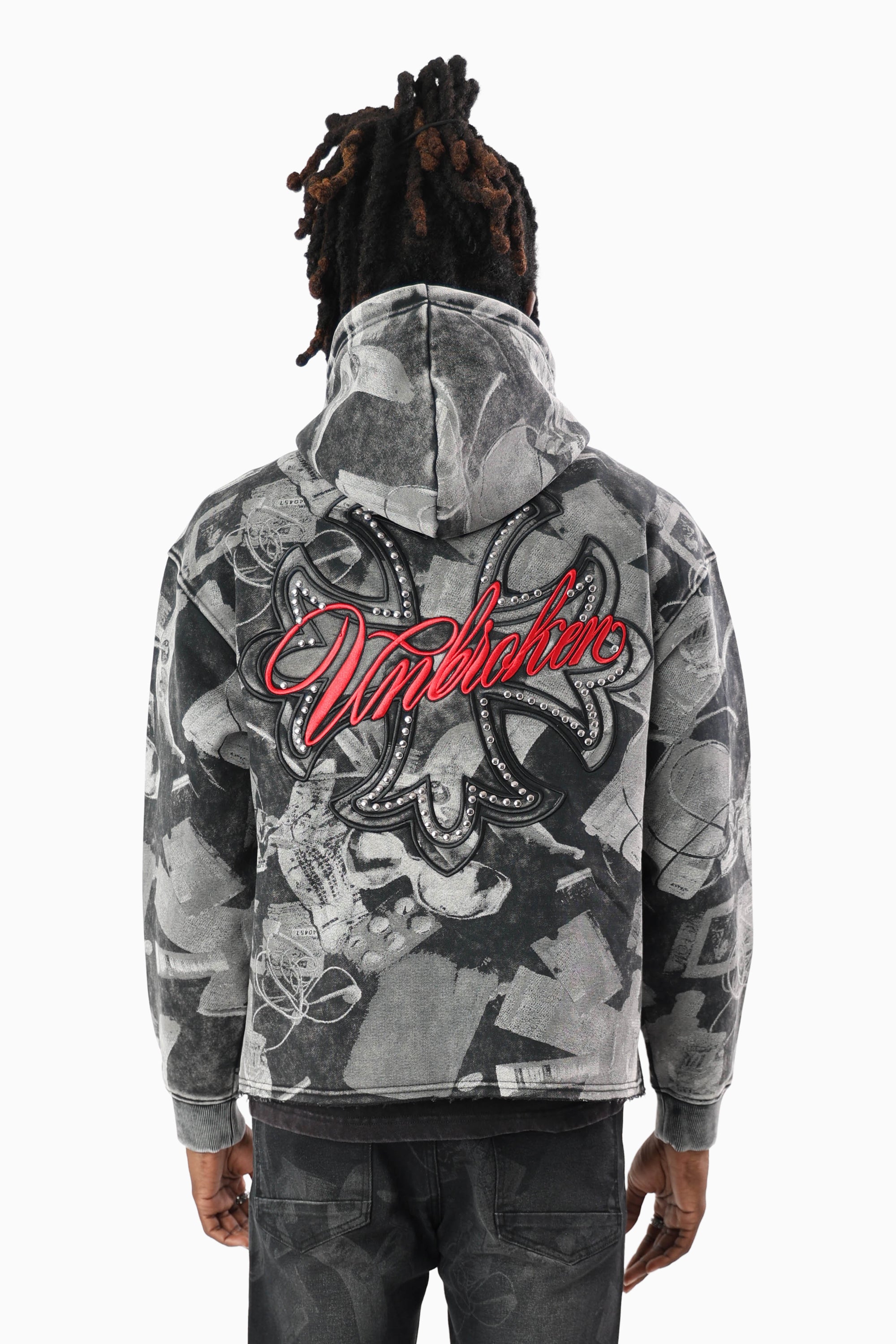 Voices Within Full Zip Hoodie - Black