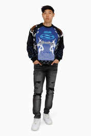 Pursue 2-Fer LS Sweatshirt - Black