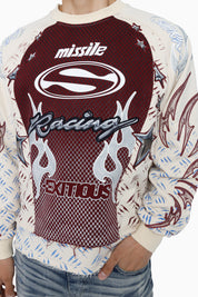 Pursue 2-Fer LS Sweatshirt - Tapioca