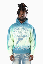 Speedway Dip Dye Hoodie - Spray