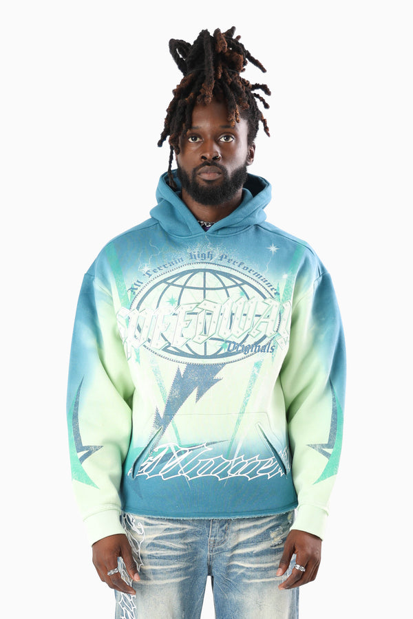 Speedway Dip Dye Hoodie - Spray