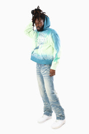 Speedway Dip Dye Hoodie - Spray
