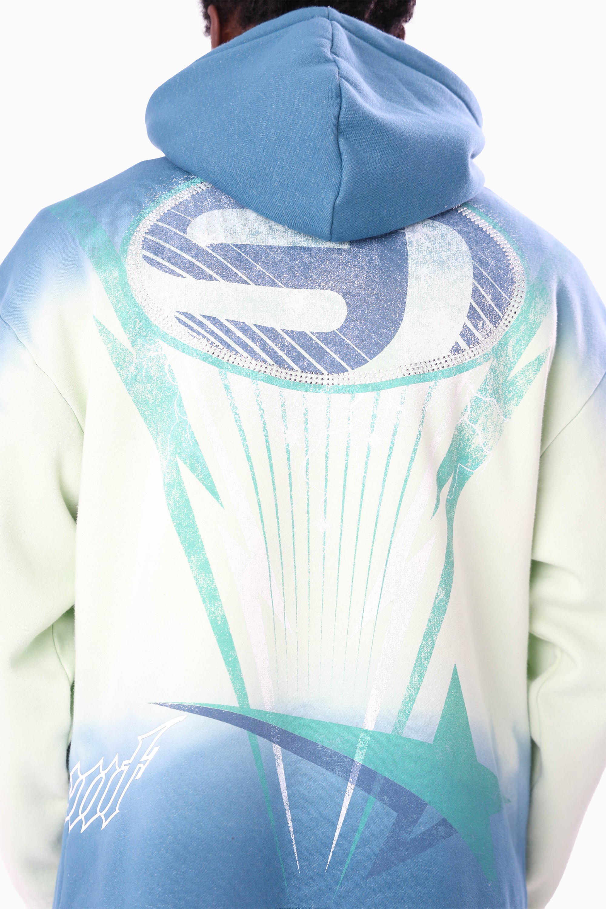 Speedway Dip Dye Hoodie - Spray