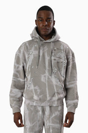 Tethers Jeweled Scarf Hoodie - Elephant