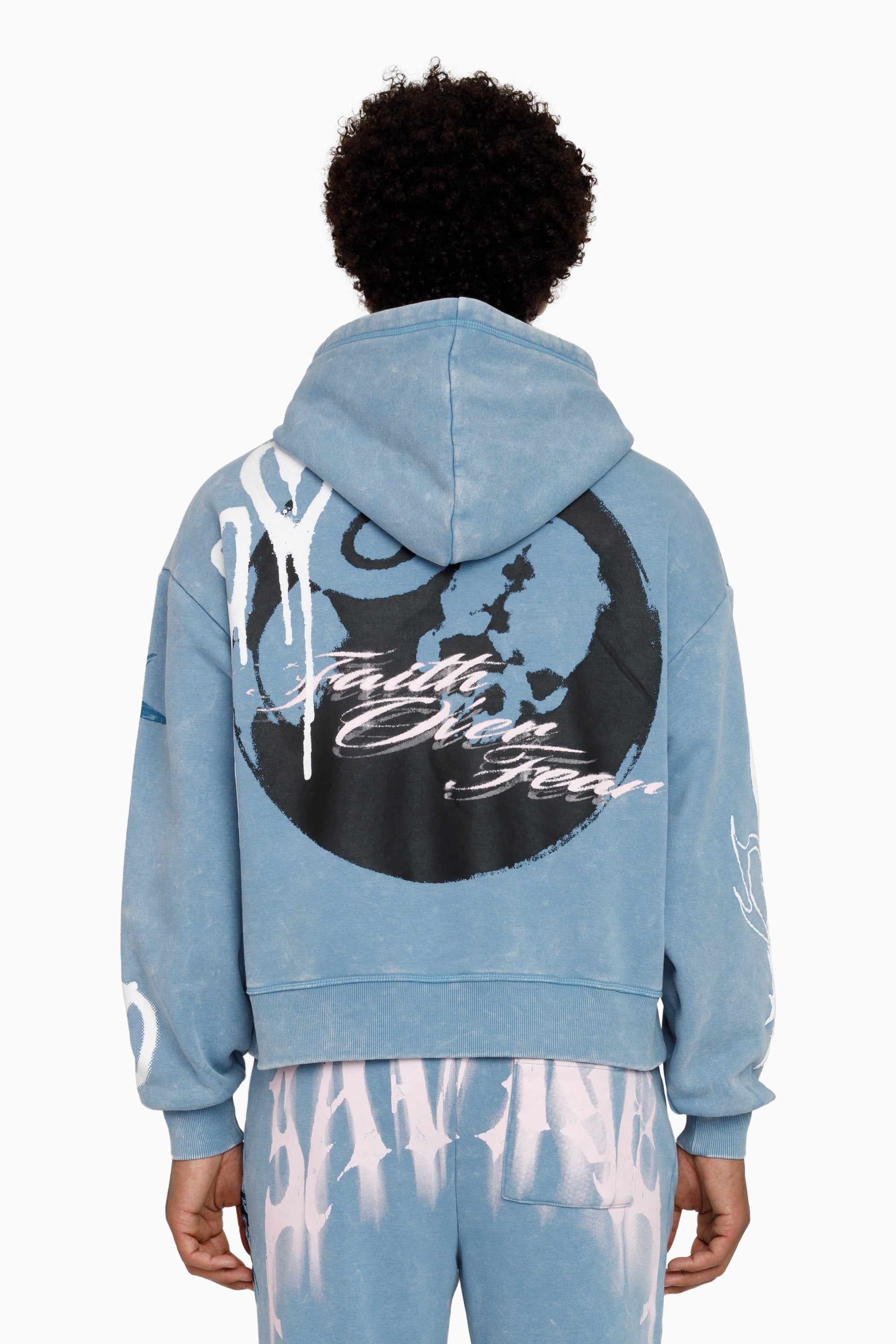 Truth Hoodie - Blue Shadow
