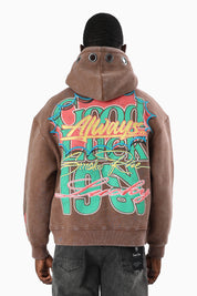 Lucky Always Hoodie - Potting Soil