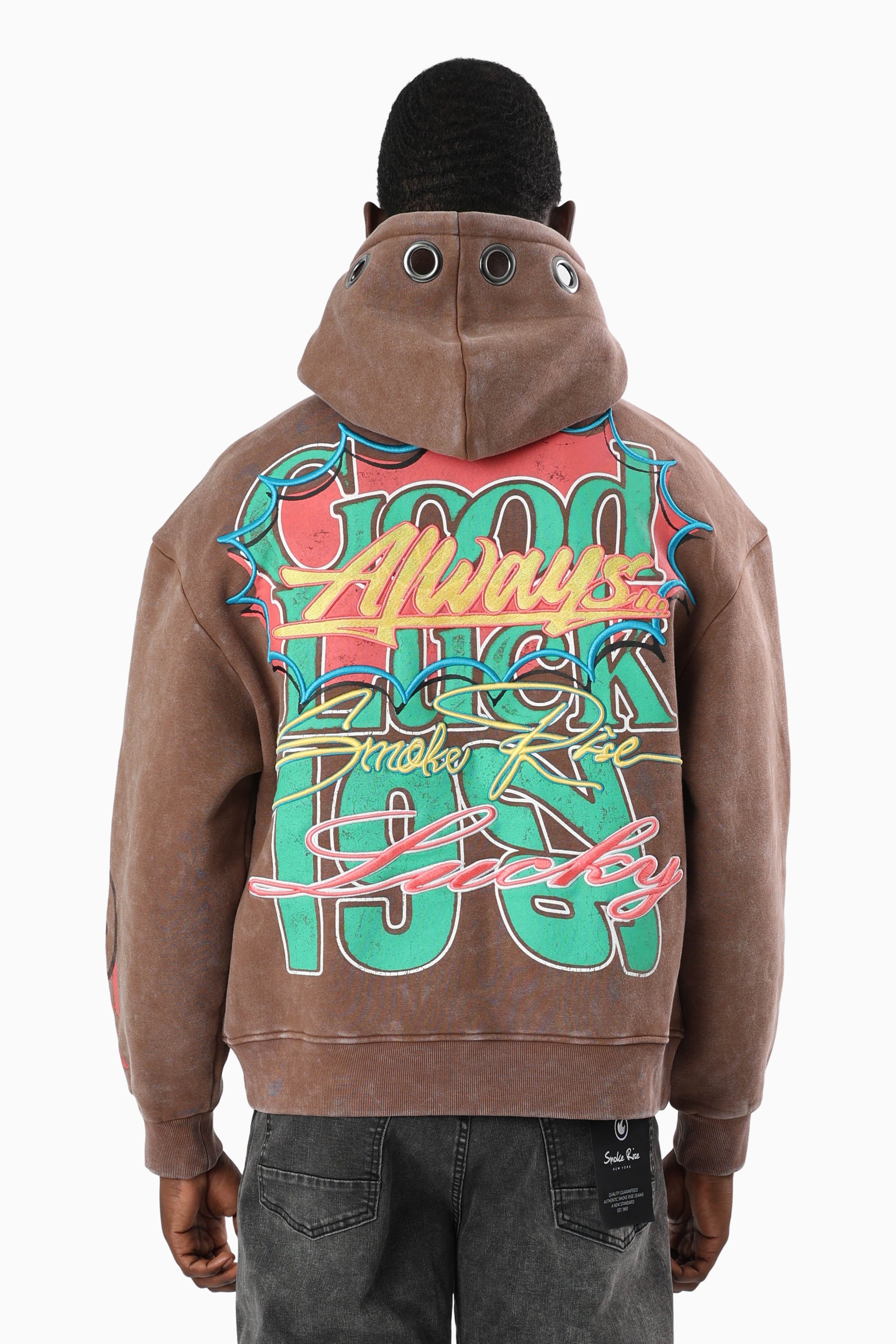 Lucky Always Hoodie - Potting Soil