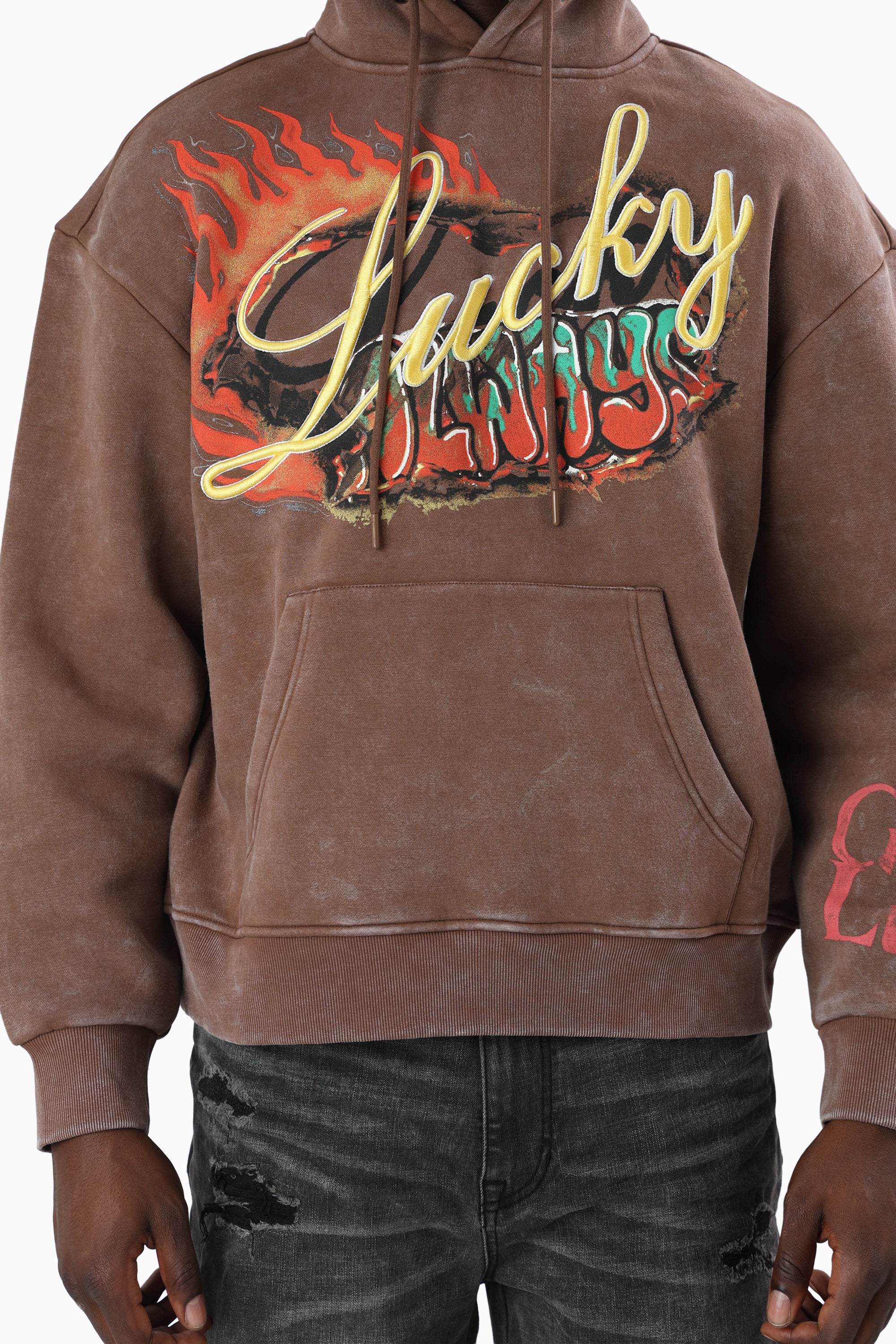 Lucky Always Hoodie - Potting Soil