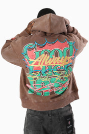 Lucky Always Hoodie - Potting Soil