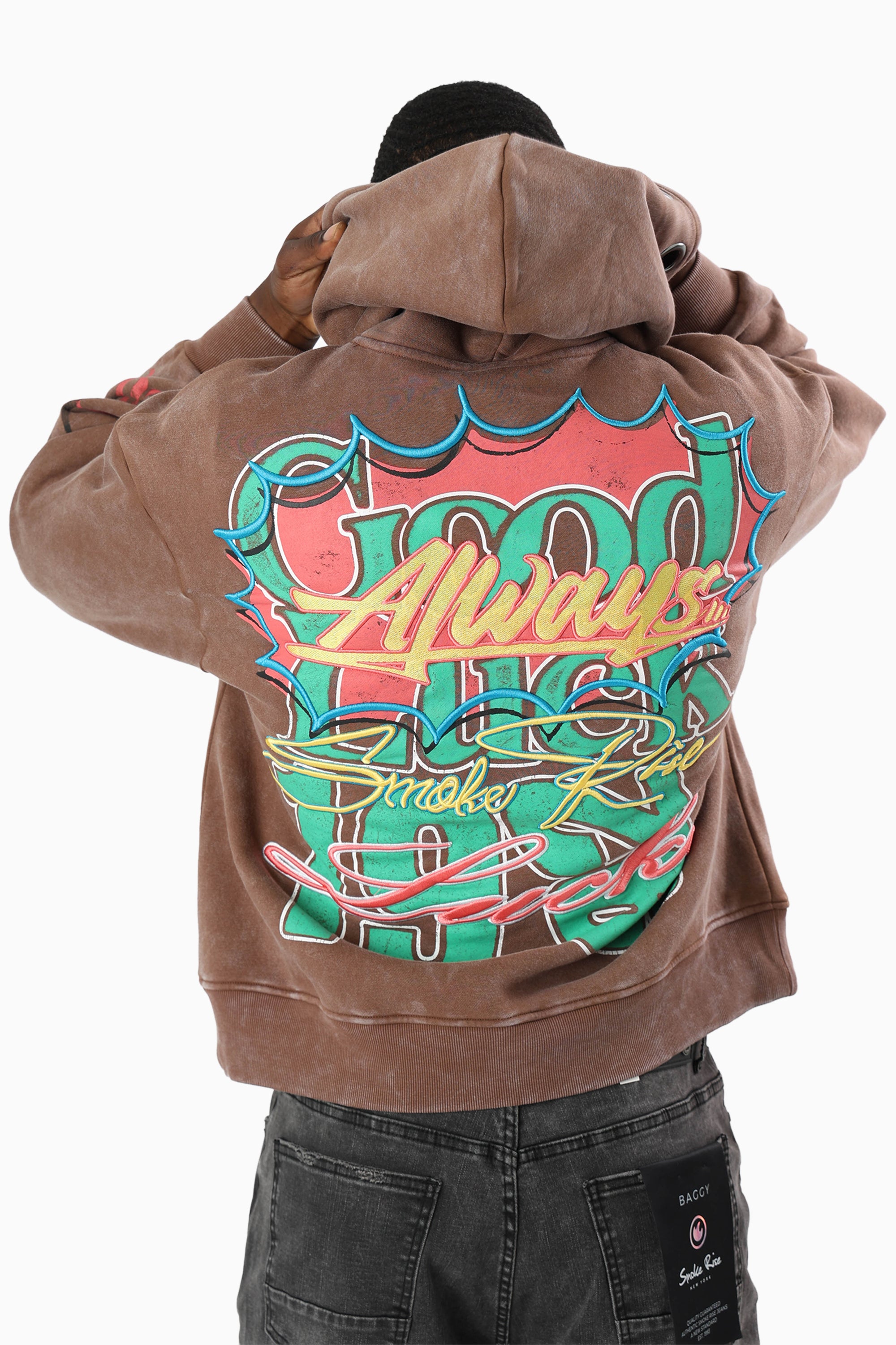 Lucky Always Hoodie - Potting Soil