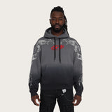 Oversized Scorpion Hoodie - Black