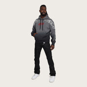 Oversized Scorpion Hoodie - Black