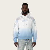 Oversized Scorpion Hoodie - Chalk