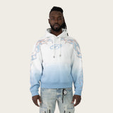 Oversized Scorpion Hoodie - Chalk