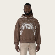 Oversized World Legacy Hoodie - Mustang