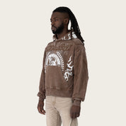 Oversized World Legacy Hoodie - Mustang