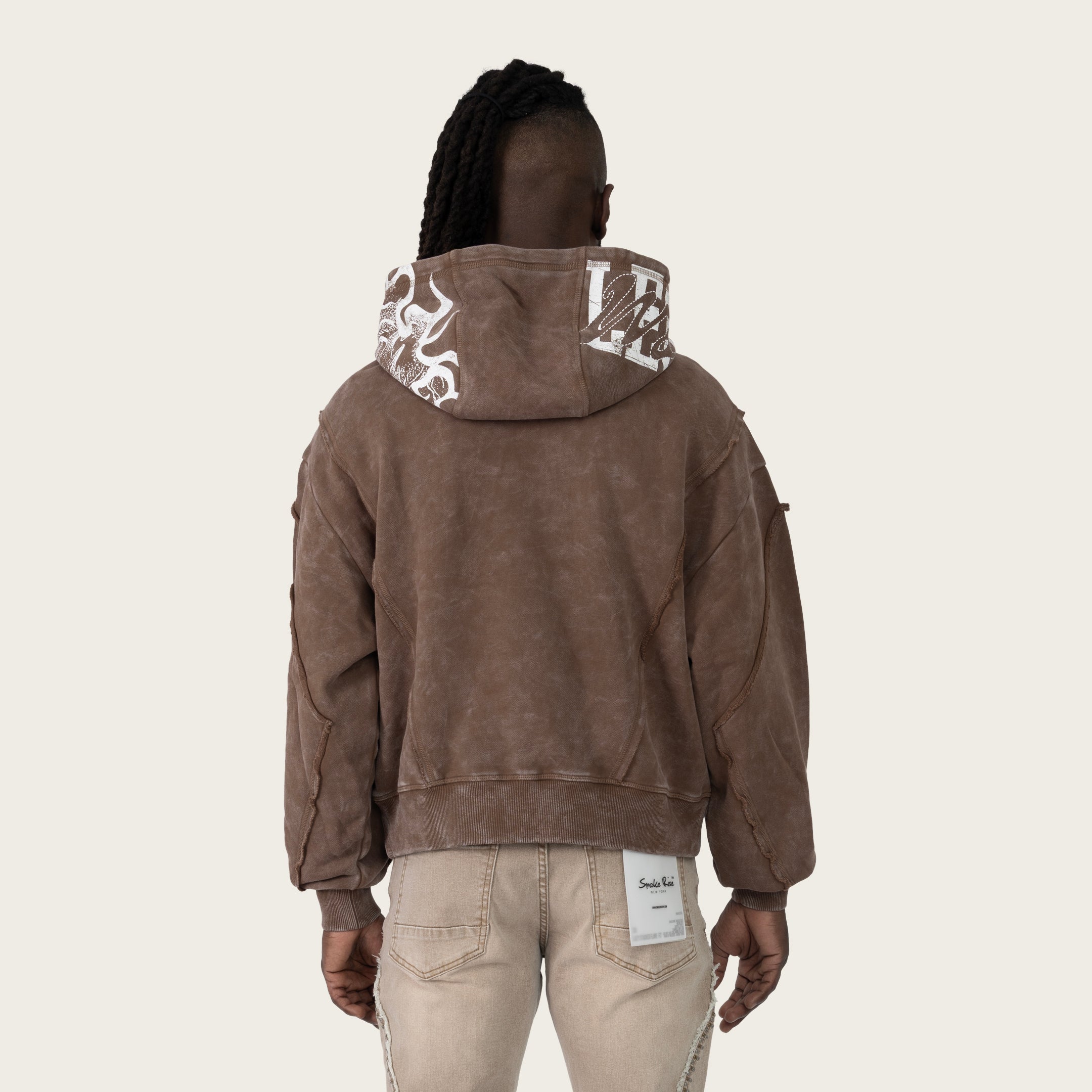 Oversized World Legacy Hoodie - Mustang