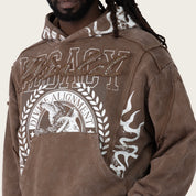 Oversized World Legacy Hoodie - Mustang