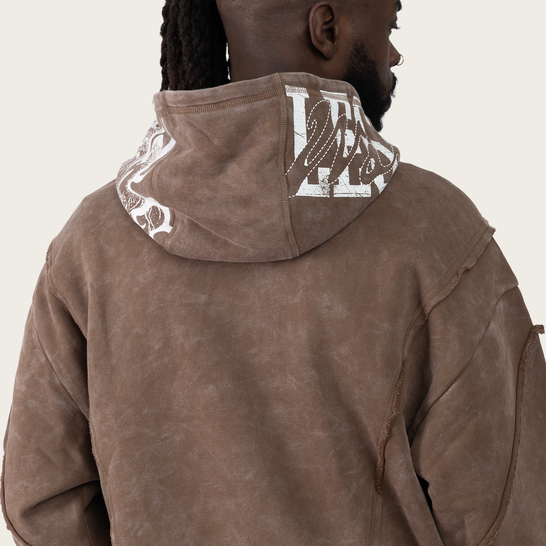 Oversized World Legacy Hoodie - Mustang