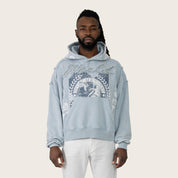 Oversized World Legacy Hoodie - Skyway