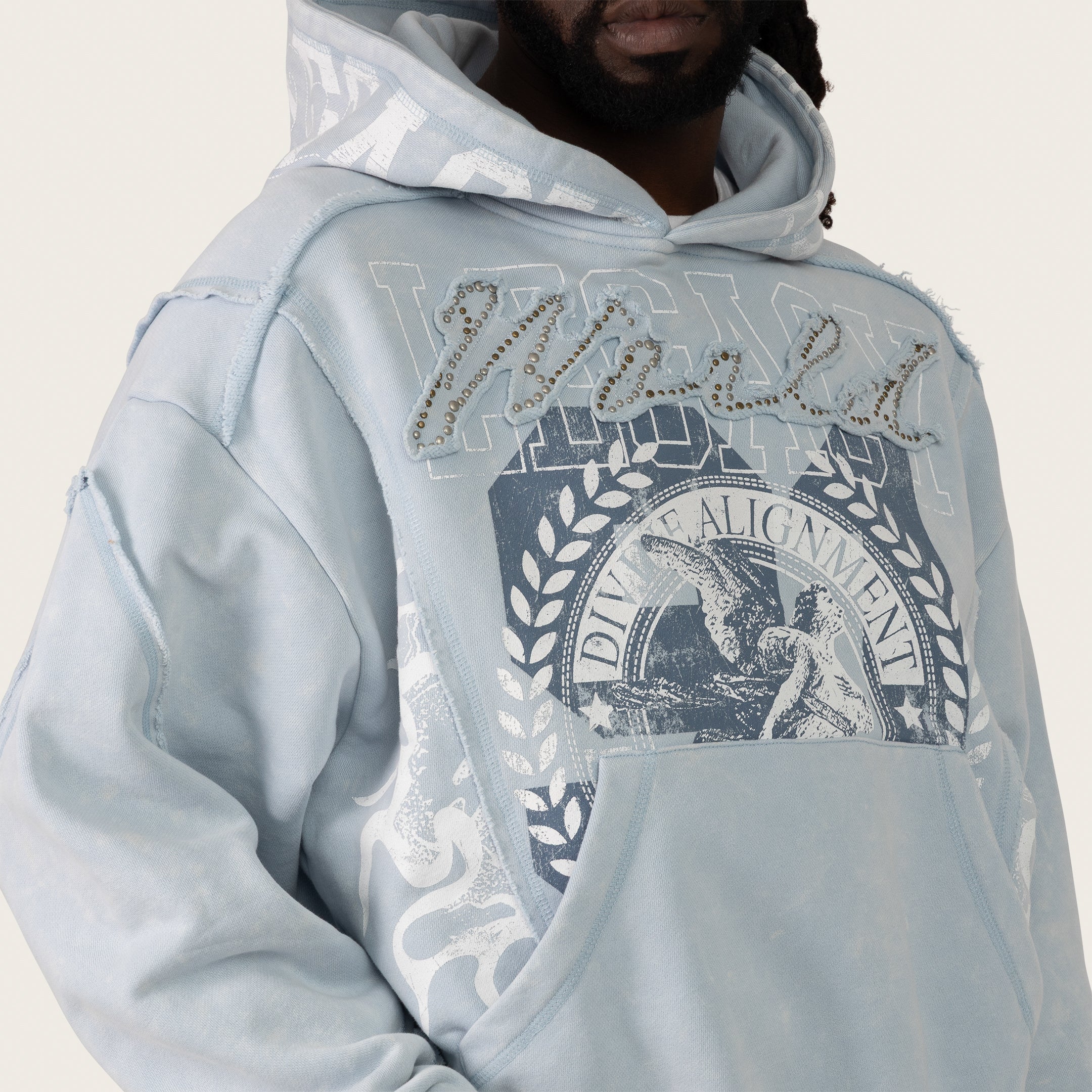 Oversized World Legacy Hoodie - Skyway