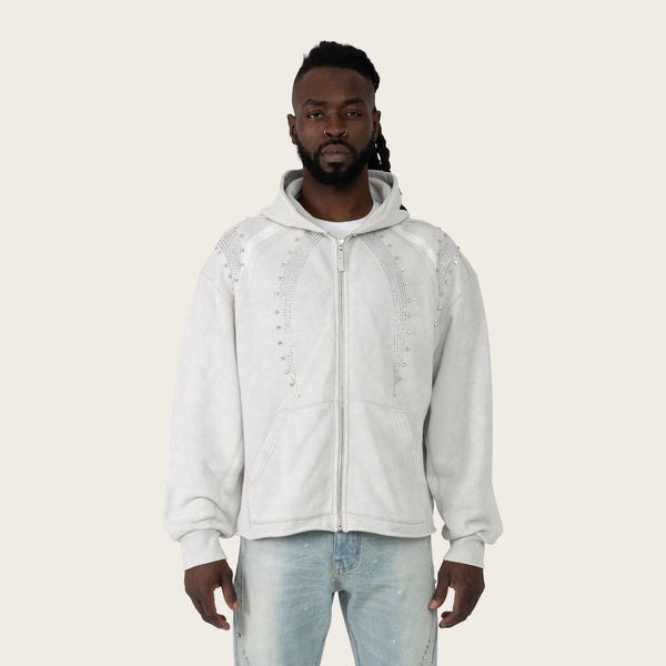 Smoke Rise NY Men's Gemstone Full Zip Hoodie