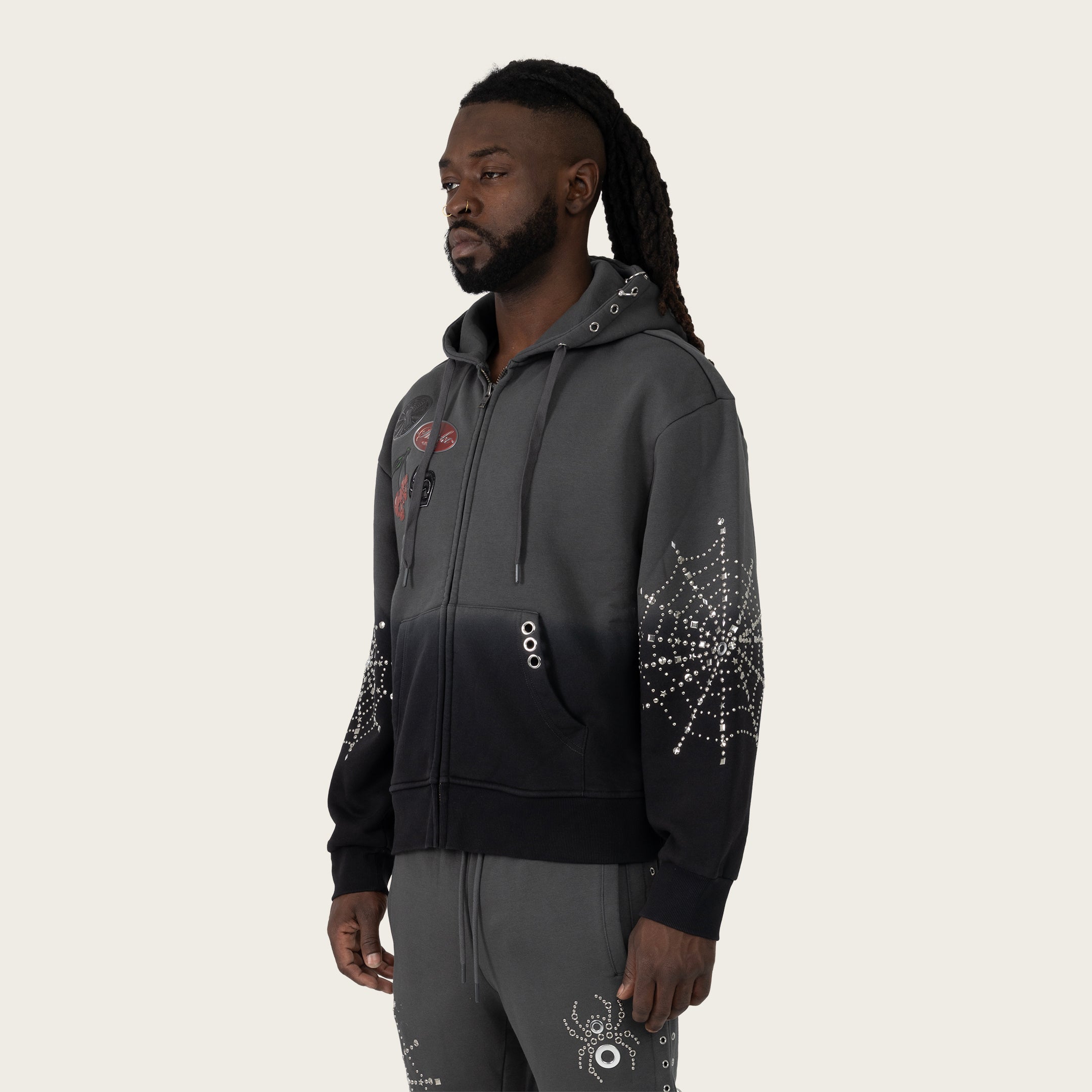 No Rules Oversized Fleece Hoodie - Black – Smoke Rise NY